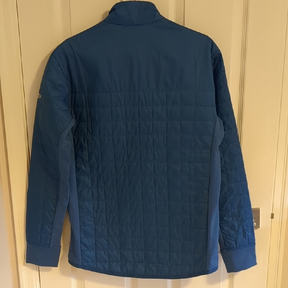 Icebreaker Men's Blue Wool Quilted Jacket - Picture 3 of 13